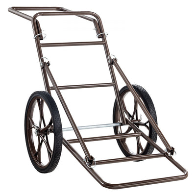 VEVOR Folding Deer Cart Game Hauler Utility Gear Dolly 500 LBS Capacity 