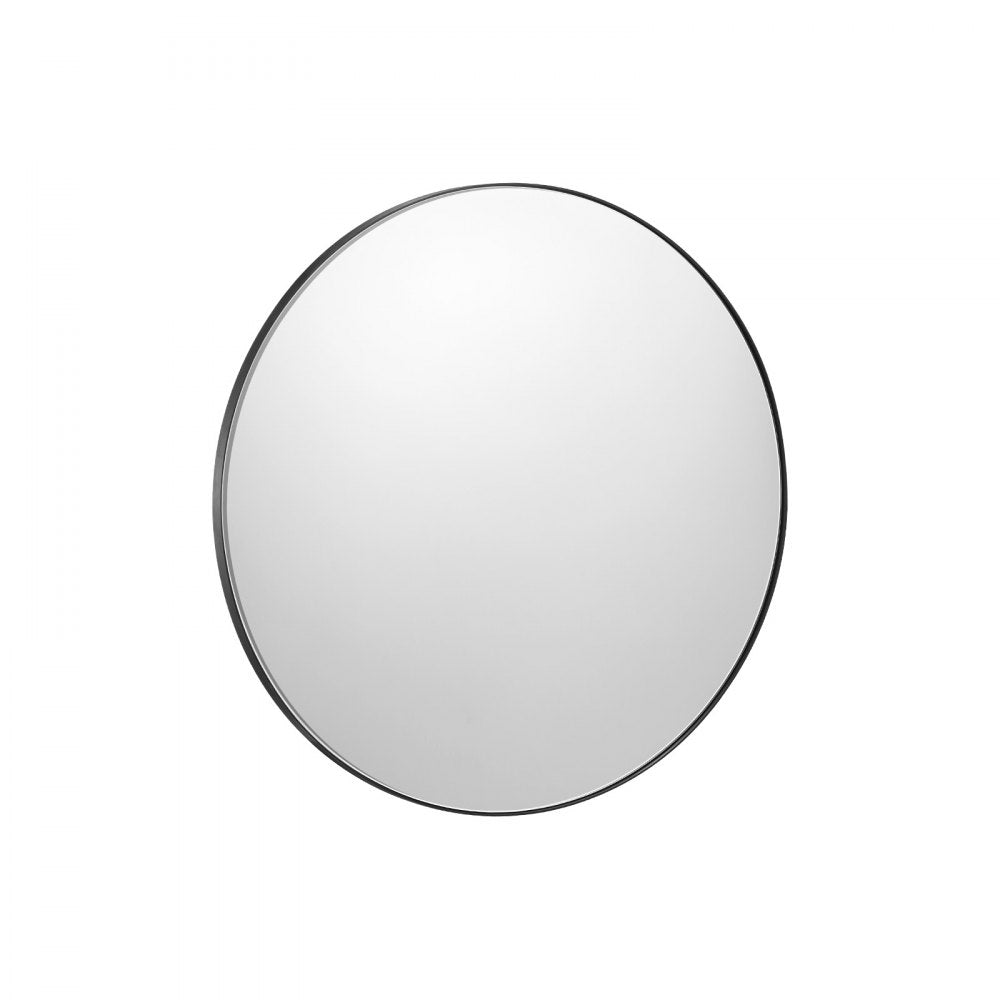 VEVOR Round Wall Mounted Mirror 30 in Mirror with Aluminium Alloy Frame 