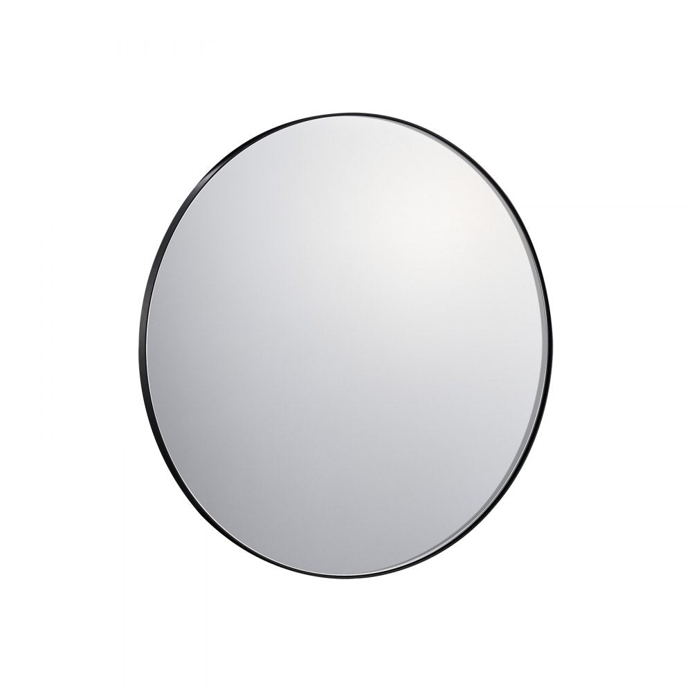 VEVOR Round Wall Mounted Mirror 30 in Mirror with Aluminium Alloy Frame 