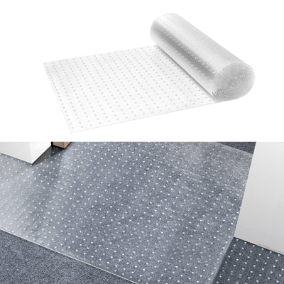 VEVOR Carpet Protector for Pets, 24" x 12' PVC Scratch-Proof Cat Carpet Protector for Doorway, Anti-Slip Cat Scratch Protector Mat, Easy to Cut Plastic Carpet Scratch Stopper, Cat Scratch Guard Carpet 