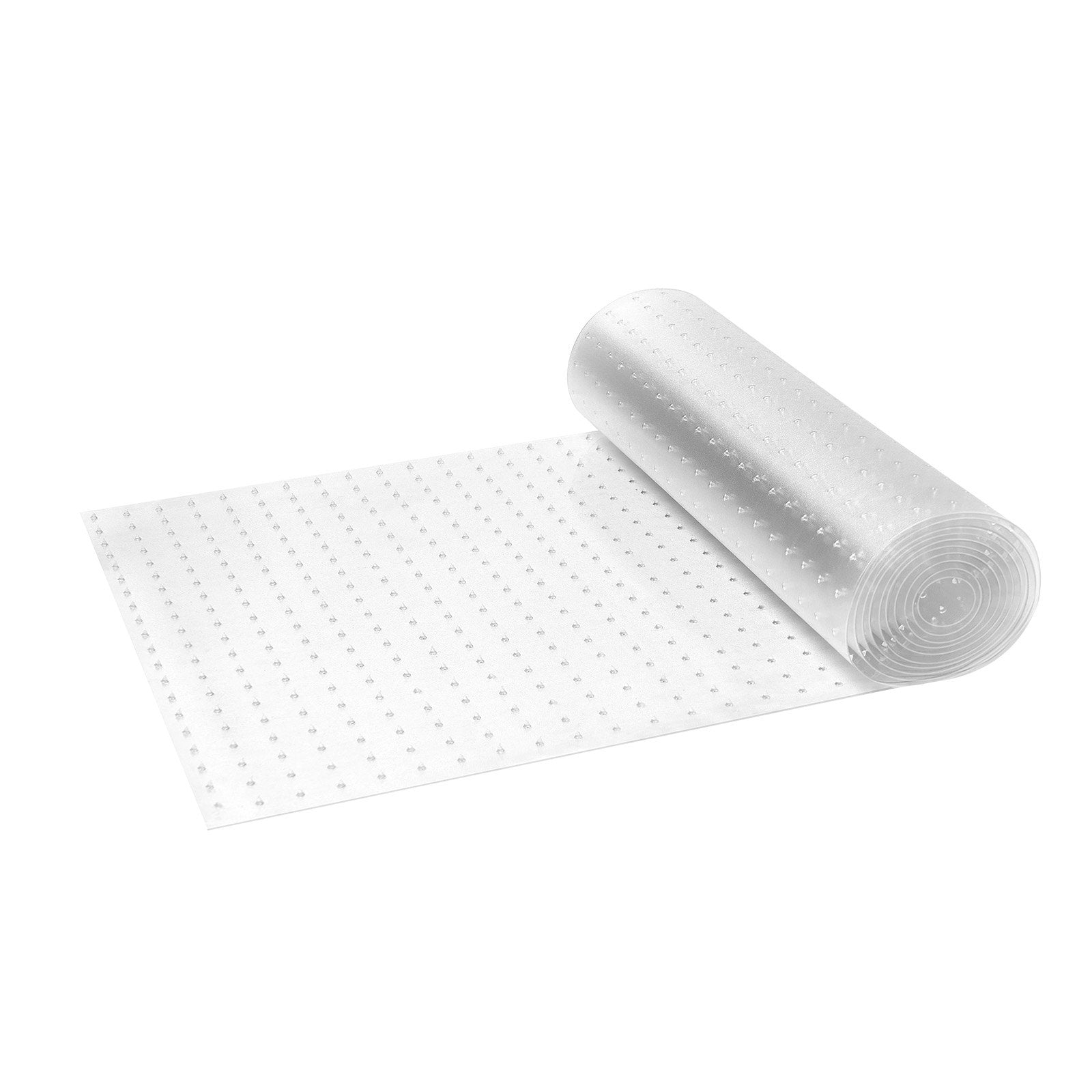 VEVOR Carpet Protector for Pets, 24" x 12' PVC Scratch-Proof Cat Carpet Protector for Doorway, Anti-Slip Cat Scratch Protector Mat, Easy to Cut Plastic Carpet Scratch Stopper, Cat Scratch Guard Carpet 