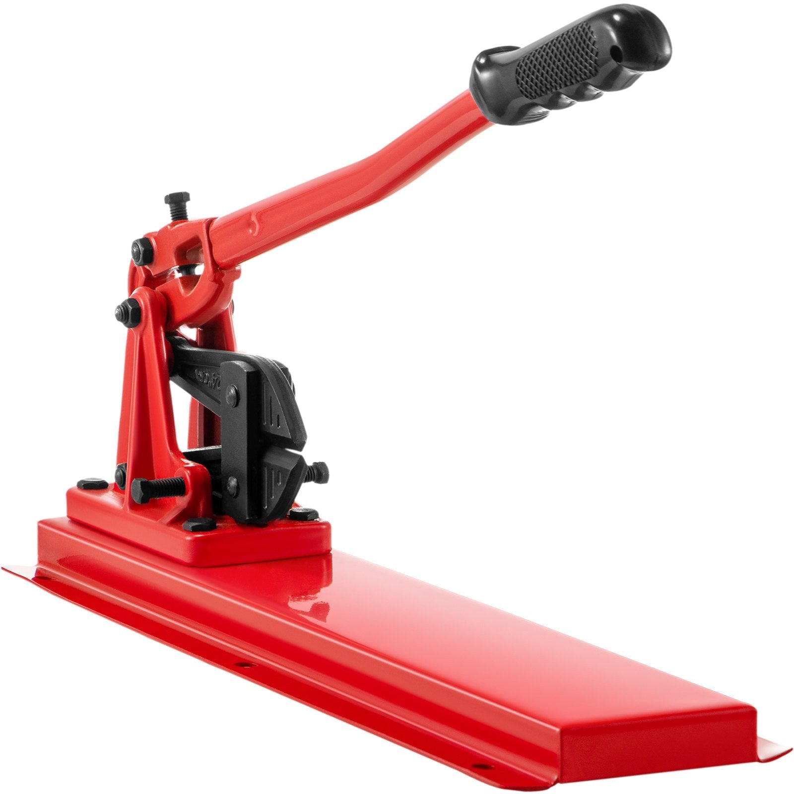 VEVOR Bench Swager Tool 24" Wire Rope Swaging Tool w/Crimper Cable Bolt Cutter Head Bench Crimper 1/16"-3/16" Aluminum/Copper Sleeves Bench Cable Alloy Steel Crimper Swager for1/2" Wire Rope Ferrules 
