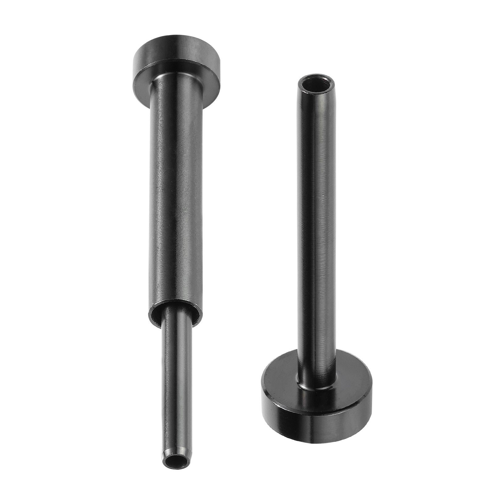VEVOR 40 Pack Invisible Cable Railing kit, T316 Stainless Steel 1/8" Invisible Receiver and Swage Stud End for Cable Railing, Swage Tensioner 1/8" for Wood/Metal Post, Cable Railing Hardware, Black 