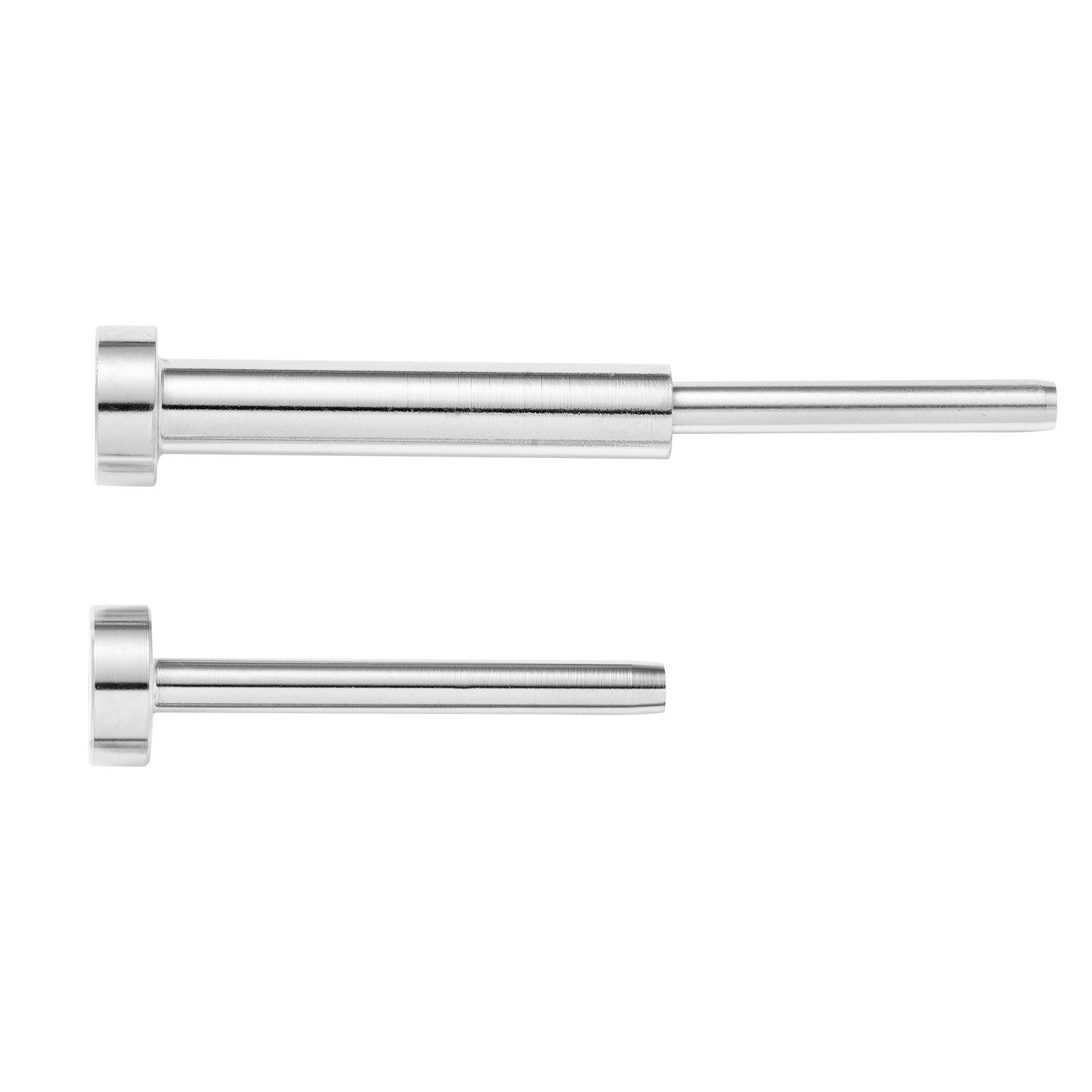 VEVOR 20 Pack Invisible Cable Railing kit, T316 Stainless Steel 1/8" Invisible Receiver and Swage Stud End for Cable Railing, Swage Tensioner 1/8" for Wood/Metal Post, Cable Railing Hardware, Silver 