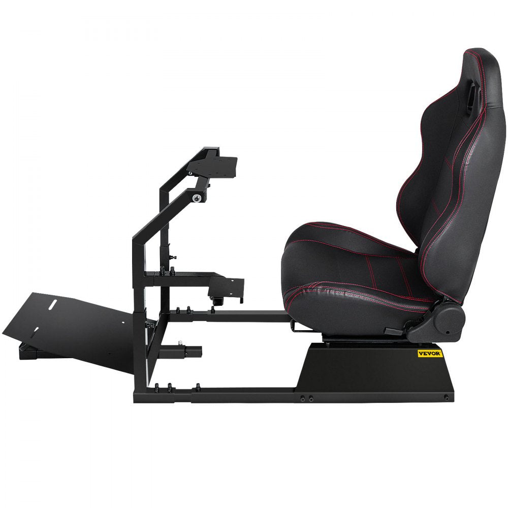 Racing Simulator Cockpit Gaming Chair W/ Stand For Logitech G920 G29 Ps3 Xbox360 