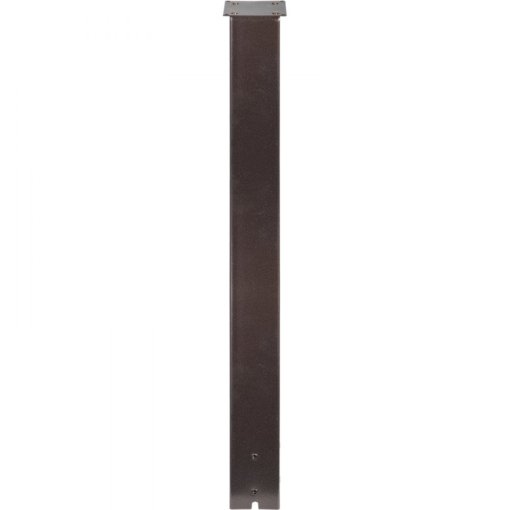 Vevor Mailbox Post Stand Mail Box Post 43" Bronze Powder-coated Steel Outdoor 