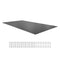 VEVOR Pool Safety Cover, 13x26 ft In-ground Pool Cover, Charcoal In-ground Pool Cover, PVC Pool Covers Rectangular Safety Pool Cover Solid Safety Pool Cover for Swimming Pool Winter Protection Cover