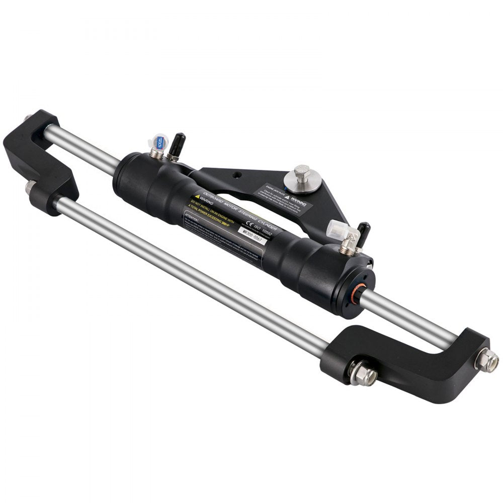 VEVOR Hydraulic Outboard Steering Kit 300HP, Hydraulic Steering Kit Helm Pump,Hydraulic Boat Steering Kit with 22 Feet Hydraulic Steering Hose for Boat Steering System 