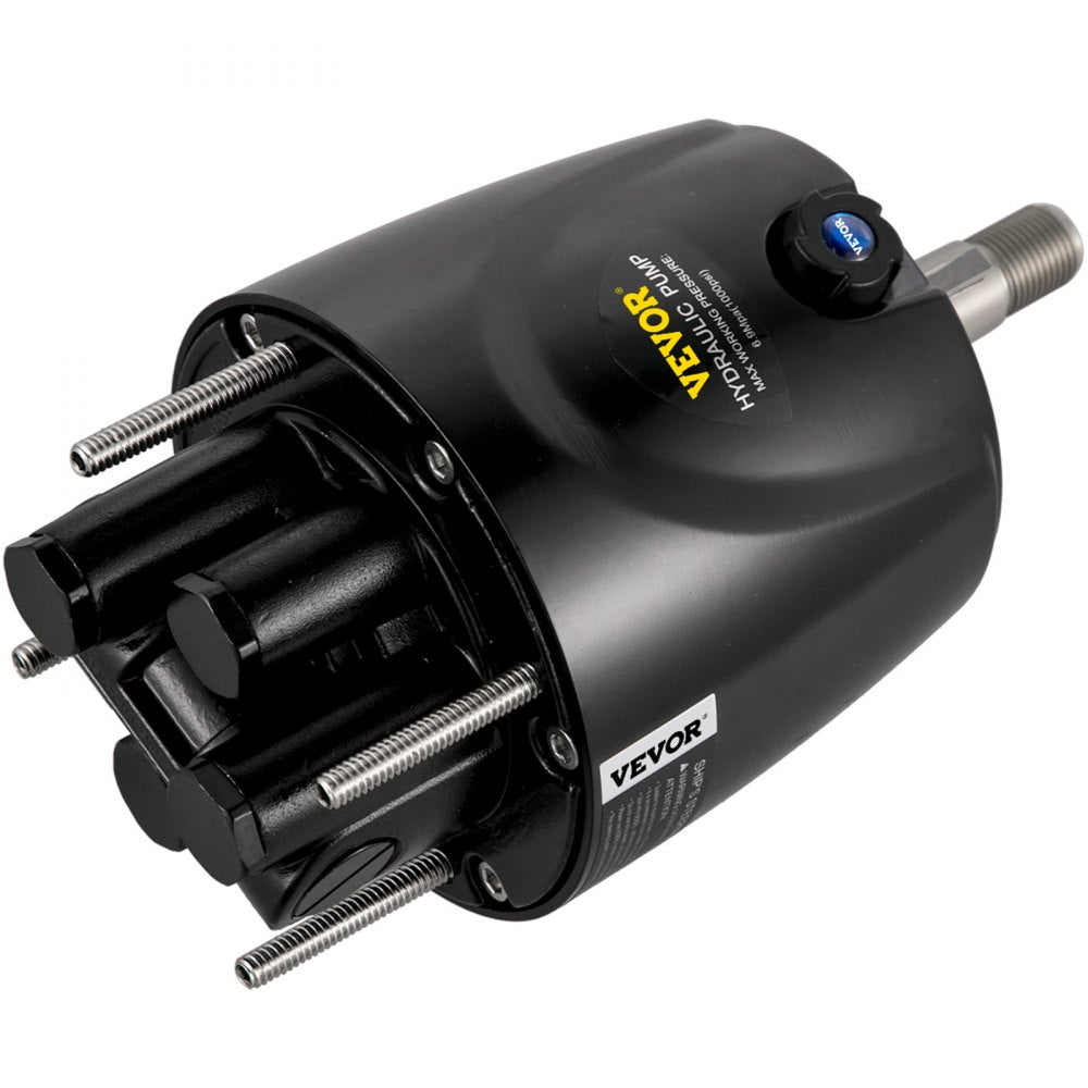 VEVOR Hydraulic Outboard Steering Kit 300HP, Hydraulic Steering Kit Helm Pump,Hydraulic Boat Steering Kit with 22 Feet Hydraulic Steering Hose for Boat Steering System 