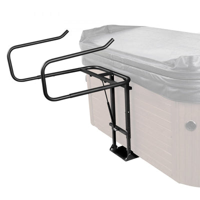 VEVOR Hot Tub Cover Lift, Spa Cover Lift, Hydraulic, Height 33.1" - 41.3" Width 53.1" - 92.5" Adjustable, Installed Underneath on one Sides, Suitable for Various Sizes of Hot Tubs, Spa 