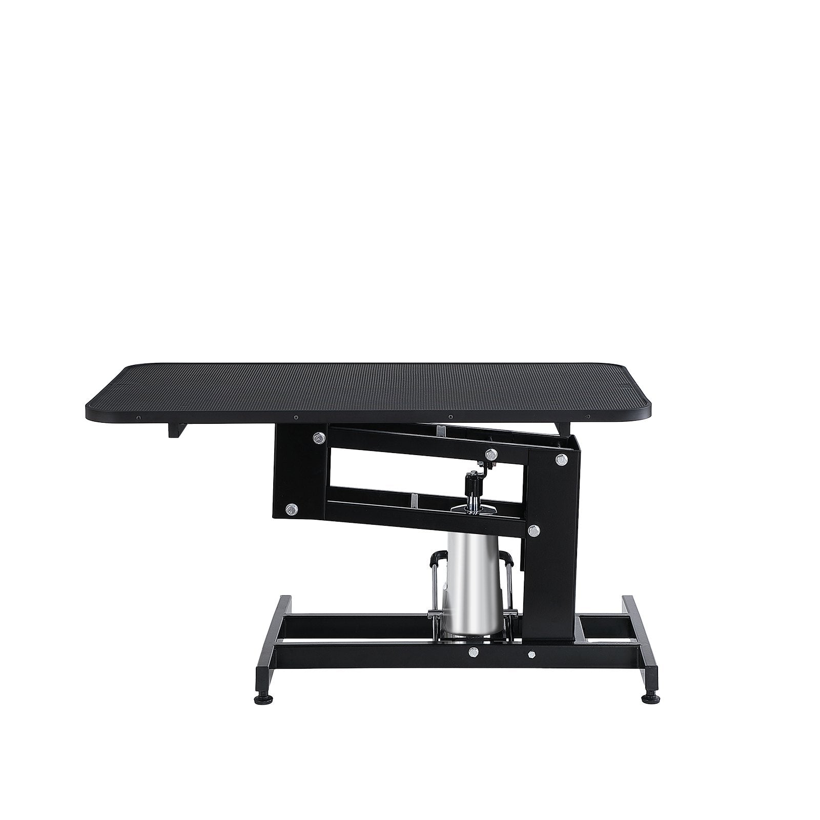 VEVOR 43" Hydraulic Pet Grooming Table, Heavy Duty Dog Grooming Arm for Medium/ Small Dogs, Height Adjustable Dog Grooming Station, Anti Slip Tabletop /Dog Grooming Station, Max Bearing 400LBS 