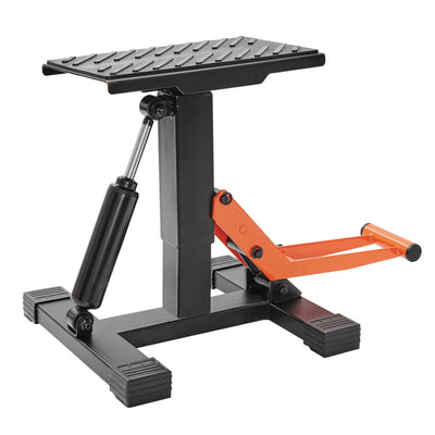 VEVOR Dirt Bike Lift Stand, Motorcycle Jack Lift Stand 440 lbs Capacity and Hydraulic Lift Operation, Adjustable Height Hoist Table, for Dirt Pit Bike Repair, Maintenance, Dirt Bike Accessories 