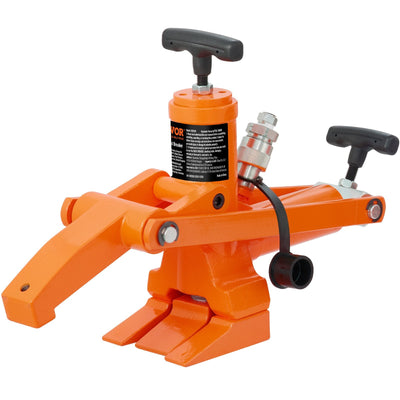 VEVOR Hydraulic Bead Breaker, 10000 PSI Tire Bead Breaker with Metal Foot Pump, Heavy-duty Steel Bead Breaker Tool for Tractors, Trucks, Buses, Lawn Mowers, ATVs 