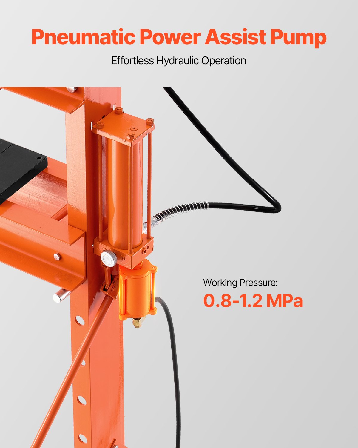 VEVOR 20 T Hydraulic Shop Press Hydraulic Press with Press Plate for Bending 