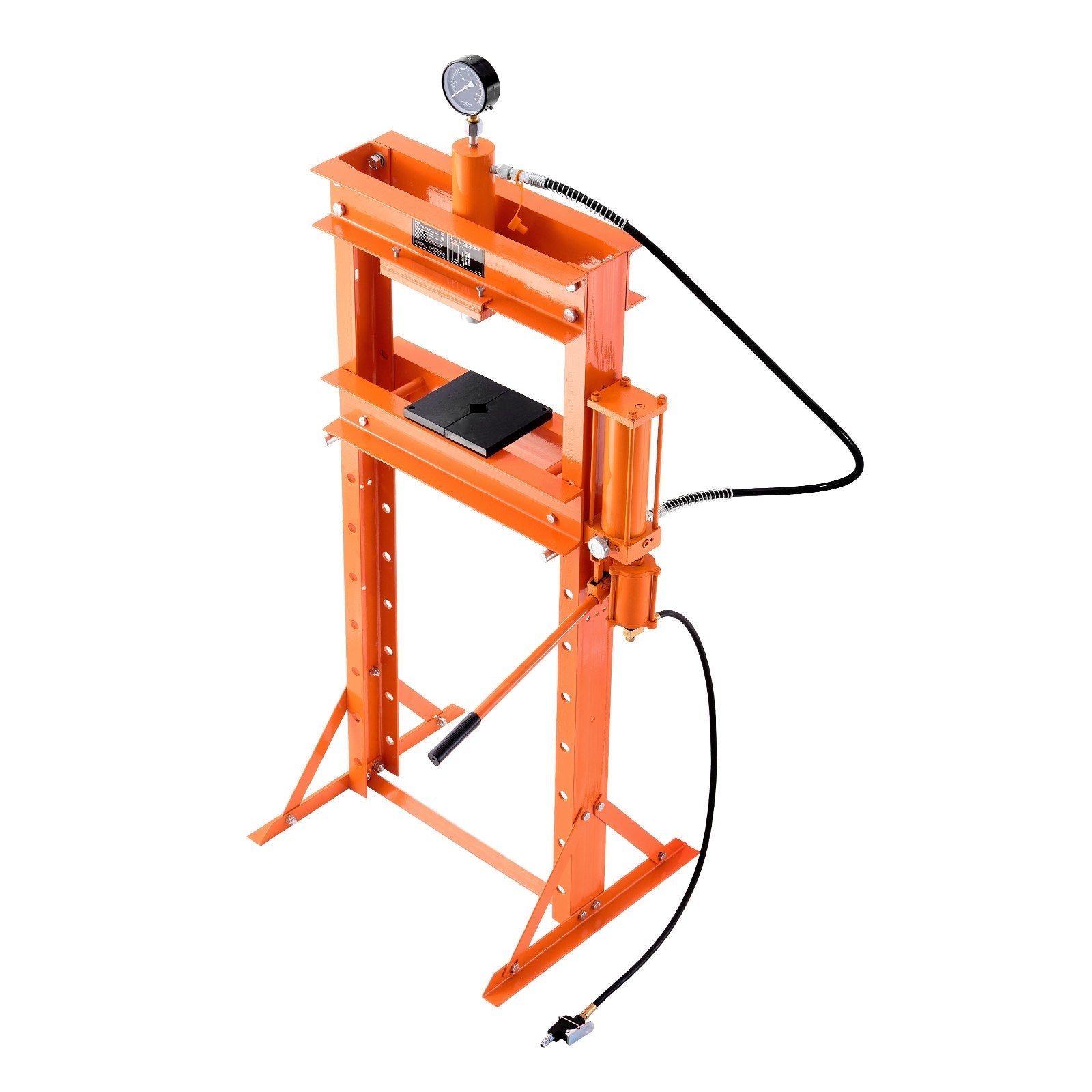 VEVOR 20 T Hydraulic Shop Press Hydraulic Press with Press Plate for Bending 