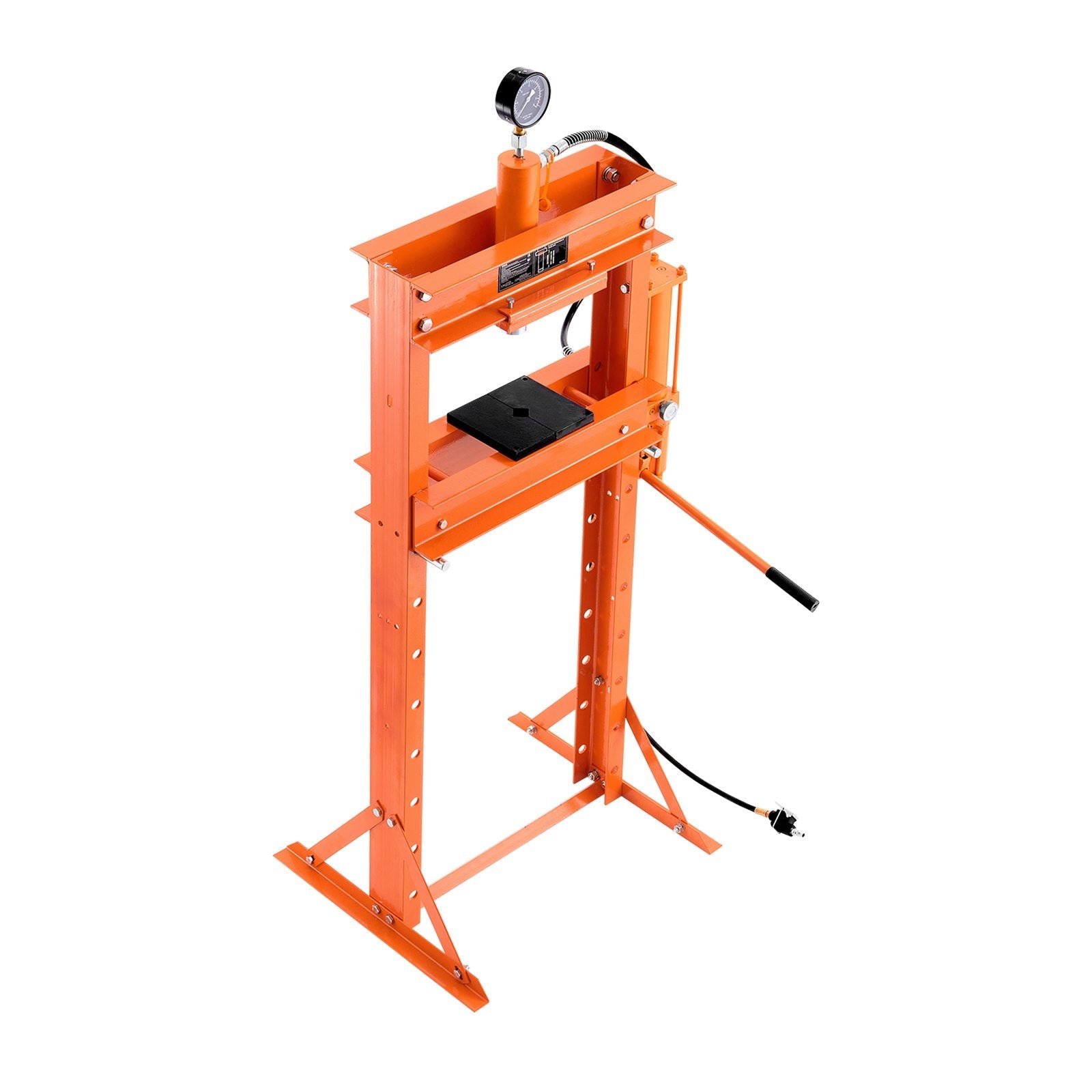 VEVOR 20 T Hydraulic Shop Press Hydraulic Press with Press Plate for Bending 