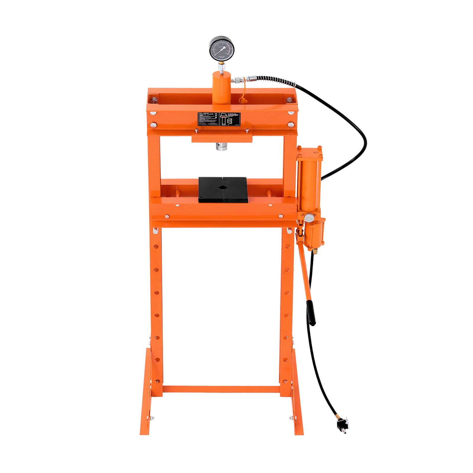 VEVOR 20 T Hydraulic Shop Press Hydraulic Press with Press Plate for Bending 