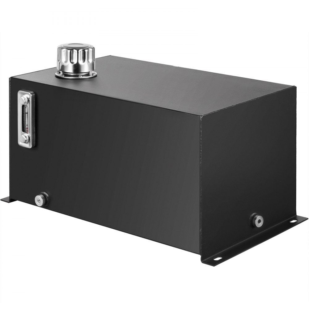 Hydraulic Reservoir Oil Tank Fuel Tank 10 Gal Steel with Filter & Temp Gauge 