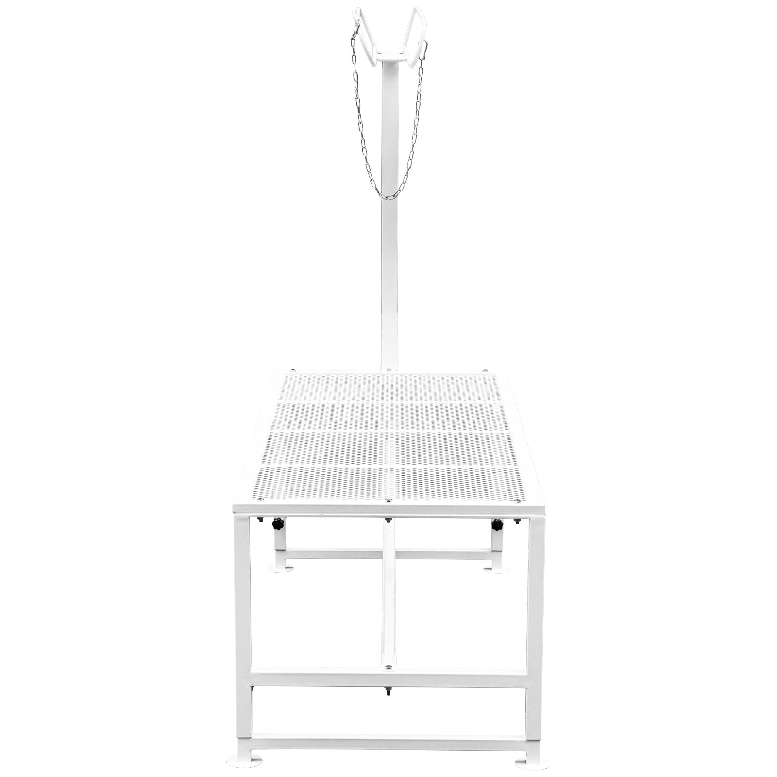 VEVOR Livestock Stand, 51x23 inches Trimming Stand with Straight Head Piece, Goat Trimming Stand Metal Frame Sheep Shearing Stand Livestock Trimming Stands for Sheep, Goats, and Other Livestock 