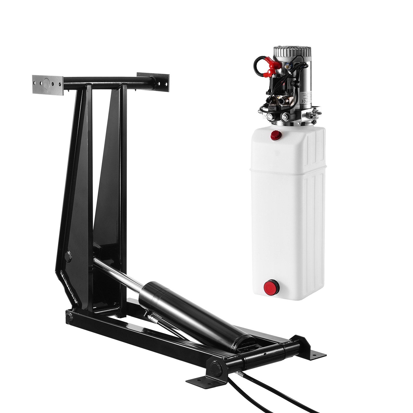 VEVOR Hydraulic Scissor Hoist Kit 8 T Hydraulic Dump Lift Kit for Dump Trailers 