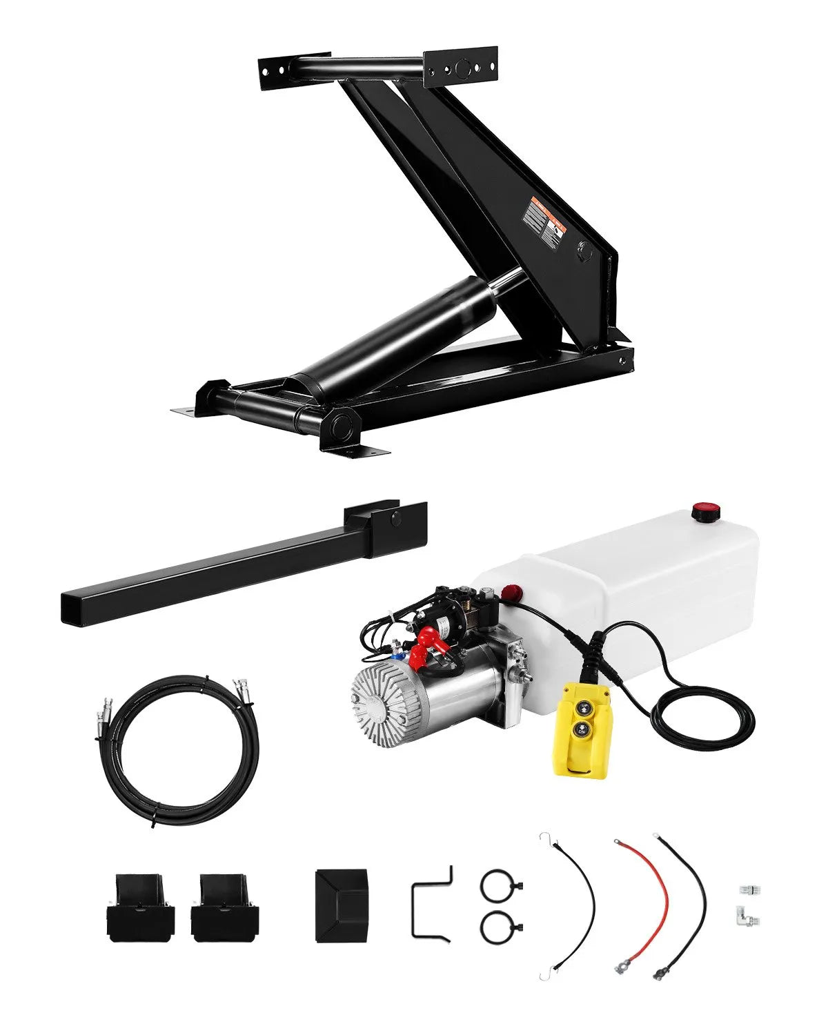 VEVOR Hydraulic Scissor Hoist Kit 10 T Hydraulic Dump Lift Kit for Dump Trailers