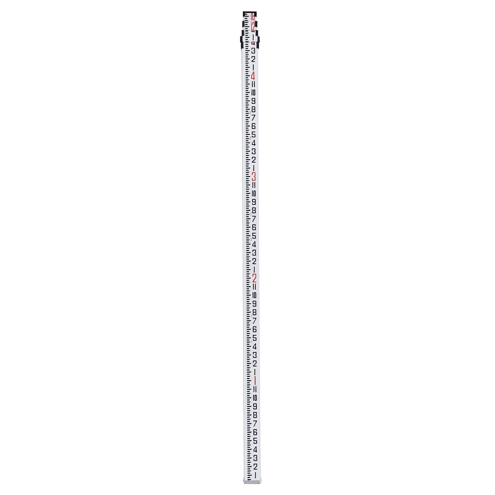 VEVOR Measuring Rod 16-Feet/8ths 4 Sections Telescopic Grade Rod 1/8in w/ Bag 