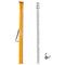 VEVOR Measuring Rod 9-Feet/8ths 3 Sections Telescopic Grade Rod 1/8in w/ Bag
