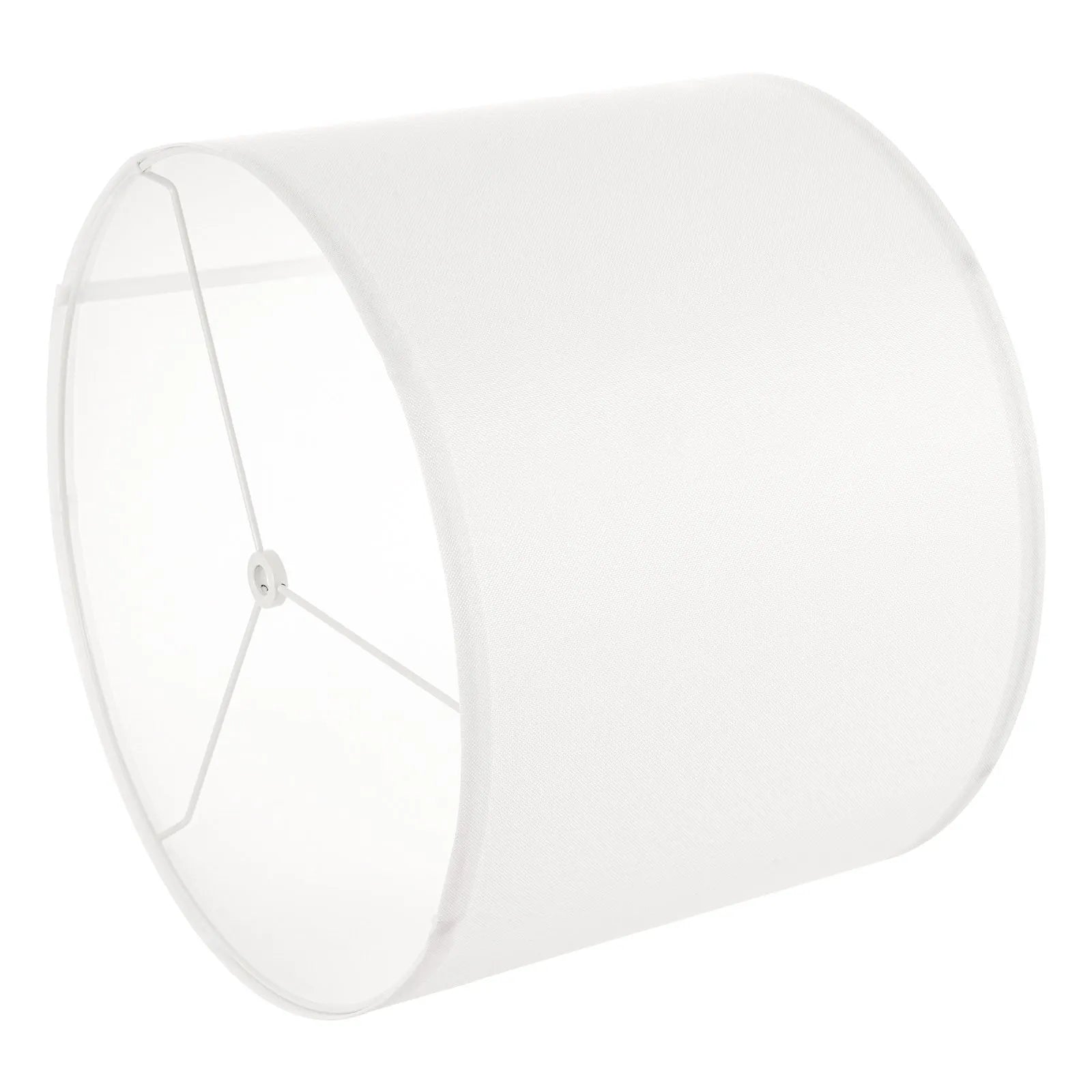 VEVOR Drum Lamp Shade 2 Set 13 x 13 x 10 in Medium Round Lampshade (Off-white)