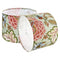 VEVOR Drum Lamp Shade 2 Set 13 x 13 x 10 in Medium Round Lampshade (Dark Floral)