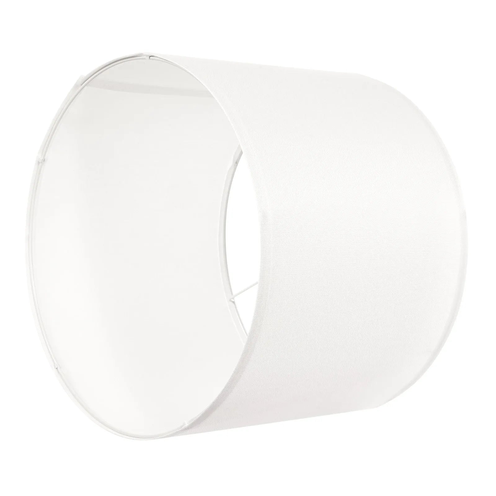 VEVOR Drum Lamp Shade 2 Set 16 x 16 x 12 in Lampshade with Harp (Off-white)