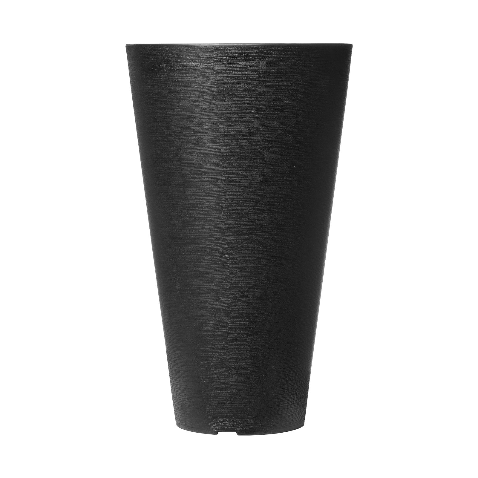 VEVOR Tall Planter Set of 2 Round Tapered Plant Pots 24 in for Outdoor Indoor 