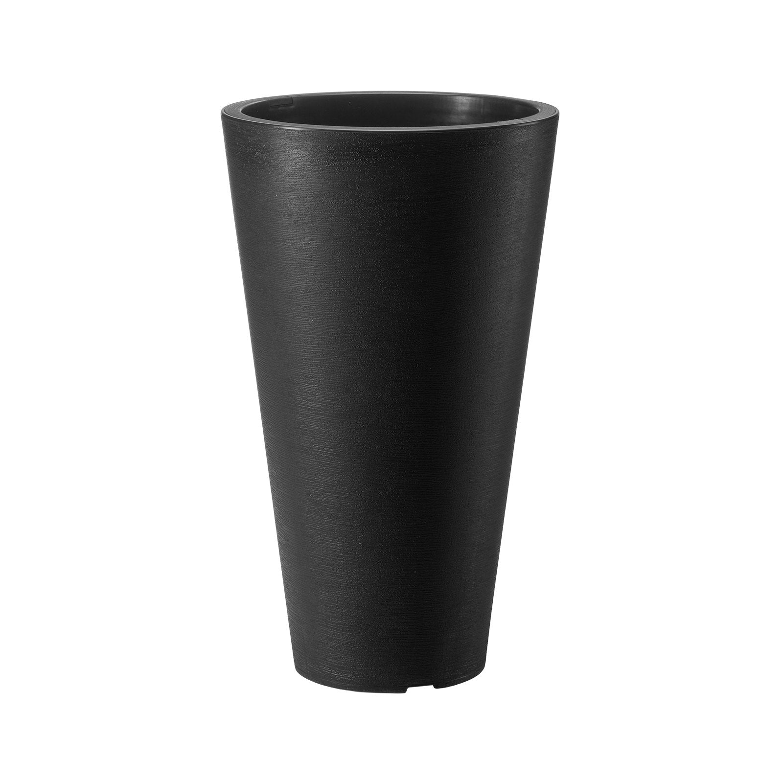 VEVOR Tall Planter Set of 2 Round Tapered Plant Pots 24 in for Outdoor Indoor 