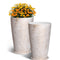 VEVOR Tall Planter Set of 2 Round Tapered Plant Pots 21 in for Outdoor Indoor