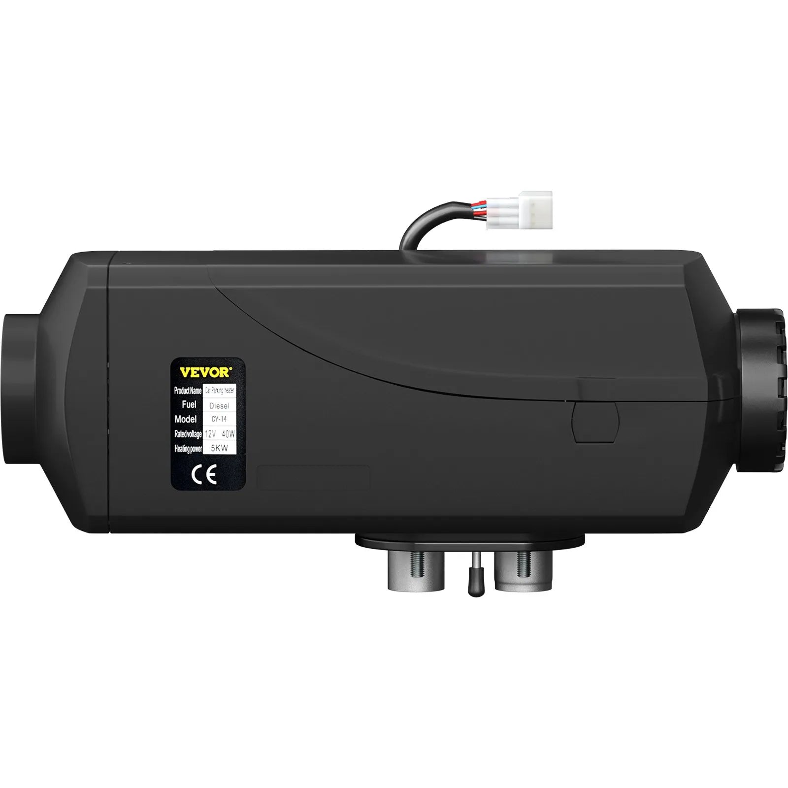 VEVOR 5KW 12V Diesel Air Heater with LCD Monitor and Remote Control, Parking Heater with Silencer for Truck, Car, Boat, Trailer 