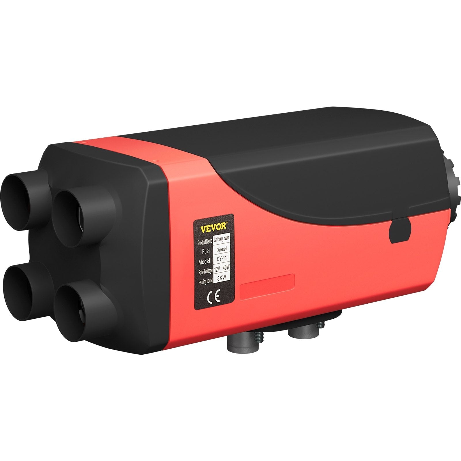 VEVOR Diesel Air Heater 8KW Diesel Parking Heater 12V Diesel Heater Muffler with Knob Switch for RV Motorhome Trucks Boats and Trailer 