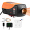VEVOR 8 kW Diesel Air Heater DC12-24V with Remote & LCD, 10L Fuel Tank, Low Noise for RV, Truck, Boat