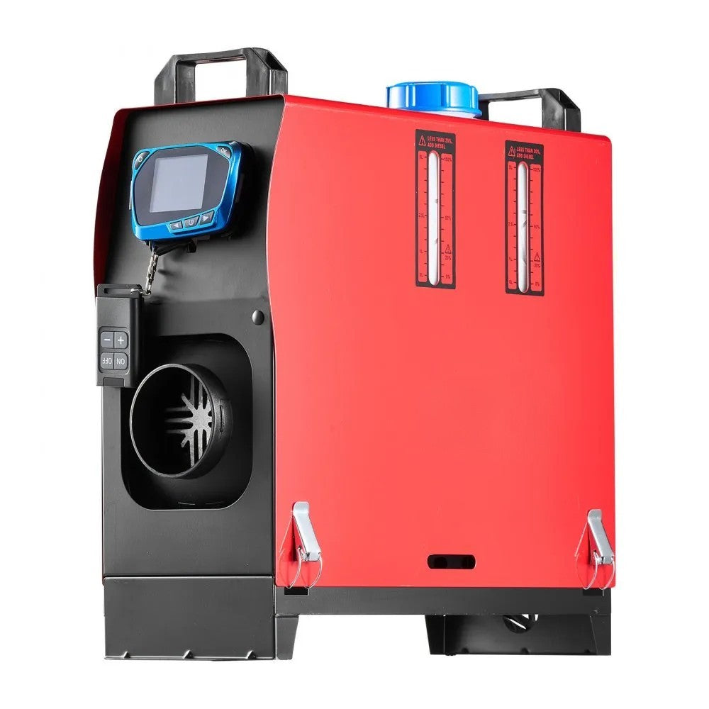 8KW Diesel Air Heater 12V-24V with Remote Control and Blue LCD Display