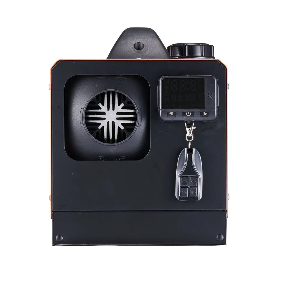 8KW Diesel Air Heater 12V-24V with Remote Control and Square Color Display