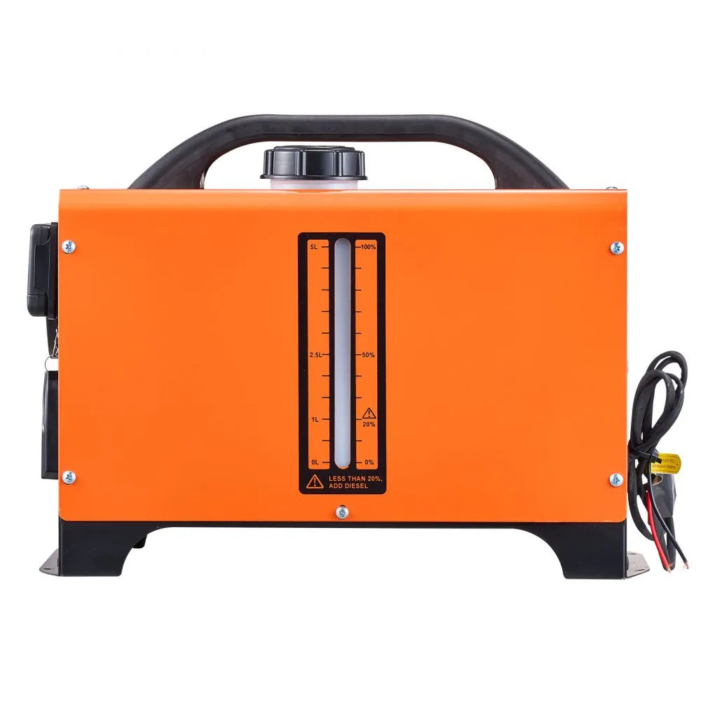 8KW Diesel Air Heater 12V-24V with Remote Control and Square Color Display