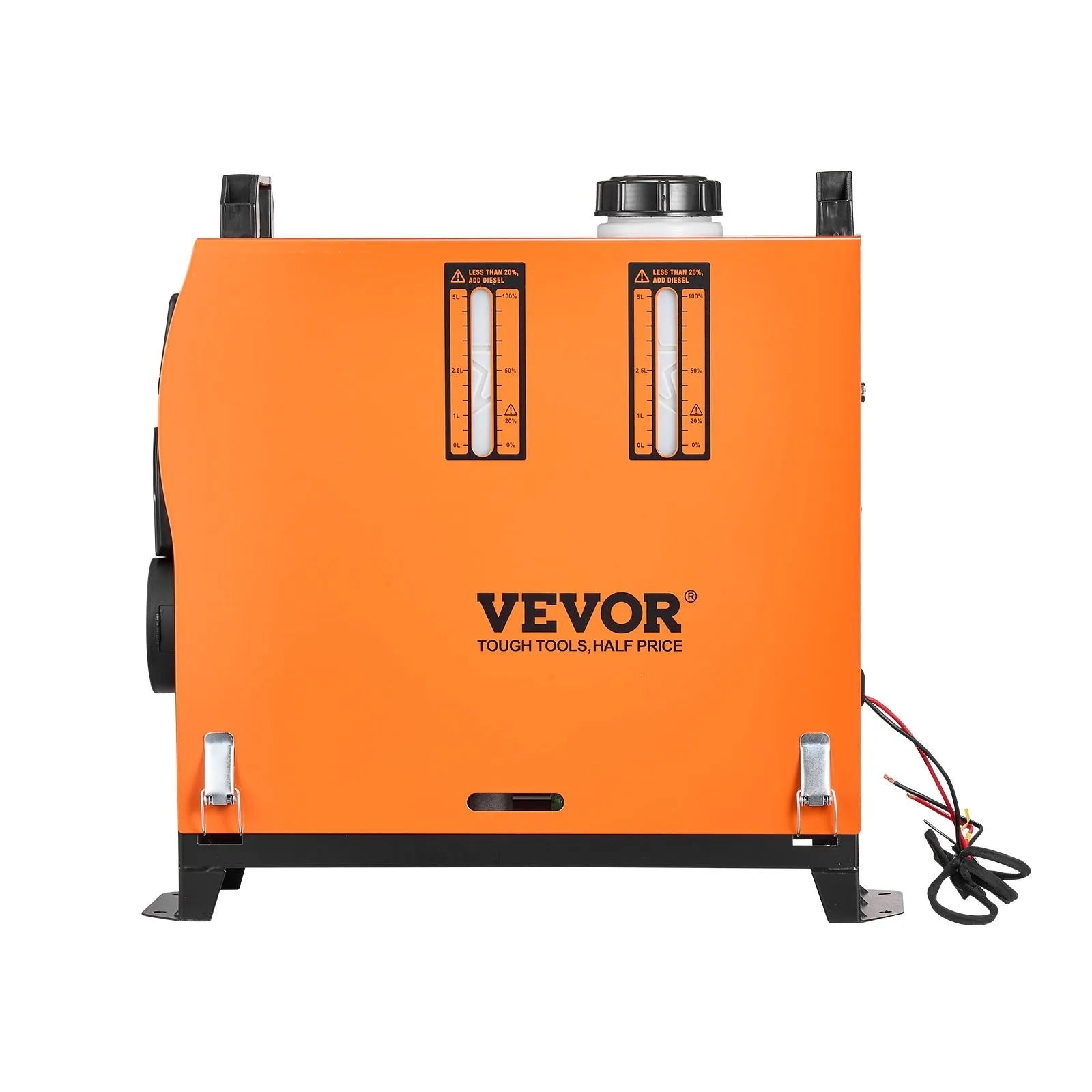 VEVOR Diesel Air Heater, 8 kW DC12-24V, Fast Heating Diesel Parking Heater with Remote Control and Color Digital Display, Low Noise, Voice Announcement, for RV, Truck, Camper, Van, Boat and Trailer 