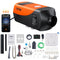 VEVOR Bluetooth App Control Diesel Air Heater, 12V 2KW Diesel Heater with Automatic Altitude Adjustment, Remote Control and LCD – Diesel Parking Heater for RV, Trailer, Camper, Van, Boat