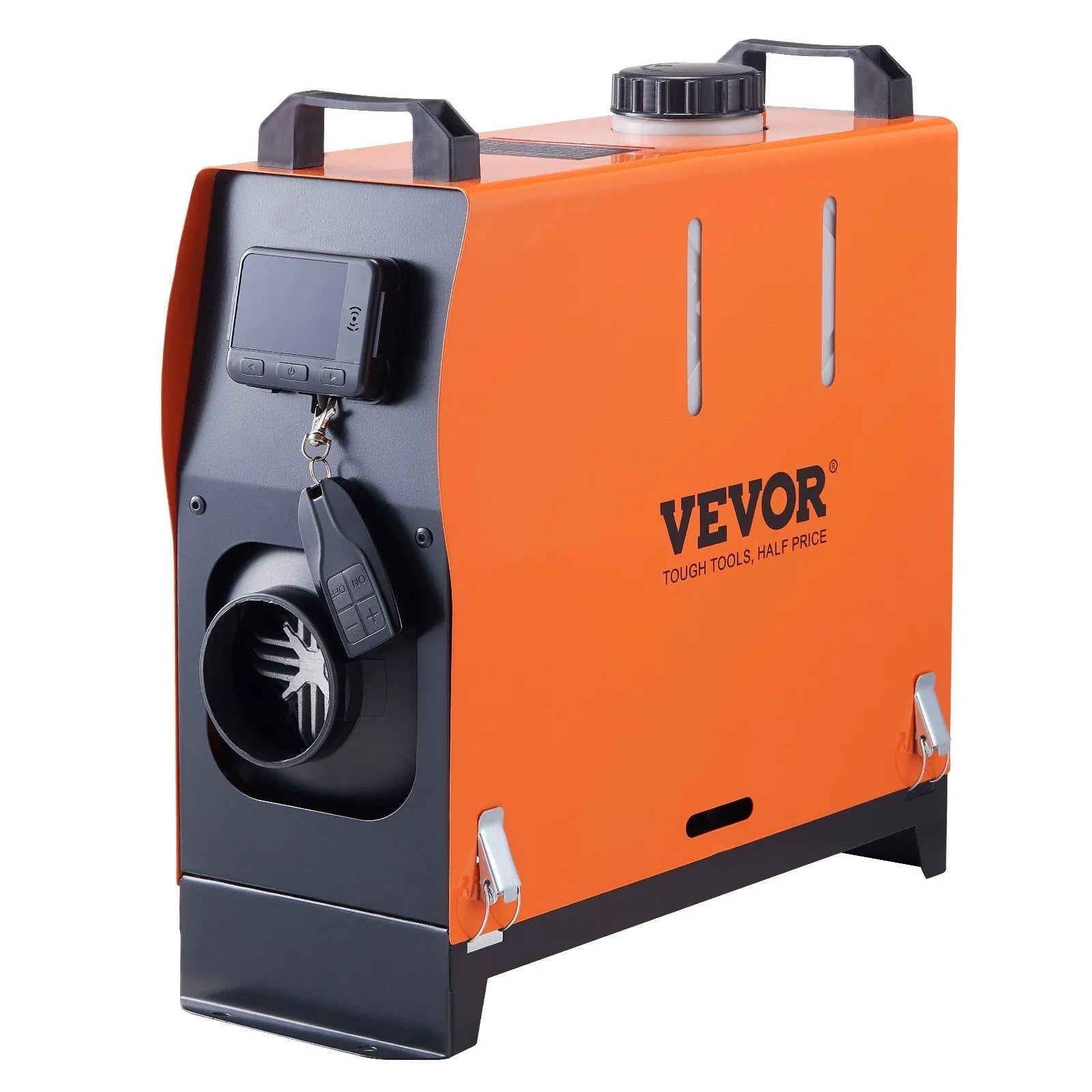 VEVOR Diesel Air Heater, 12V 5KW All-on-one Diesel Heater with Remote Control and LCD Display, 5L Fuel Tank Portable Diesel Parking Heater, Rapid Heating for RV Trailer Camper Van Boat And Indoors 