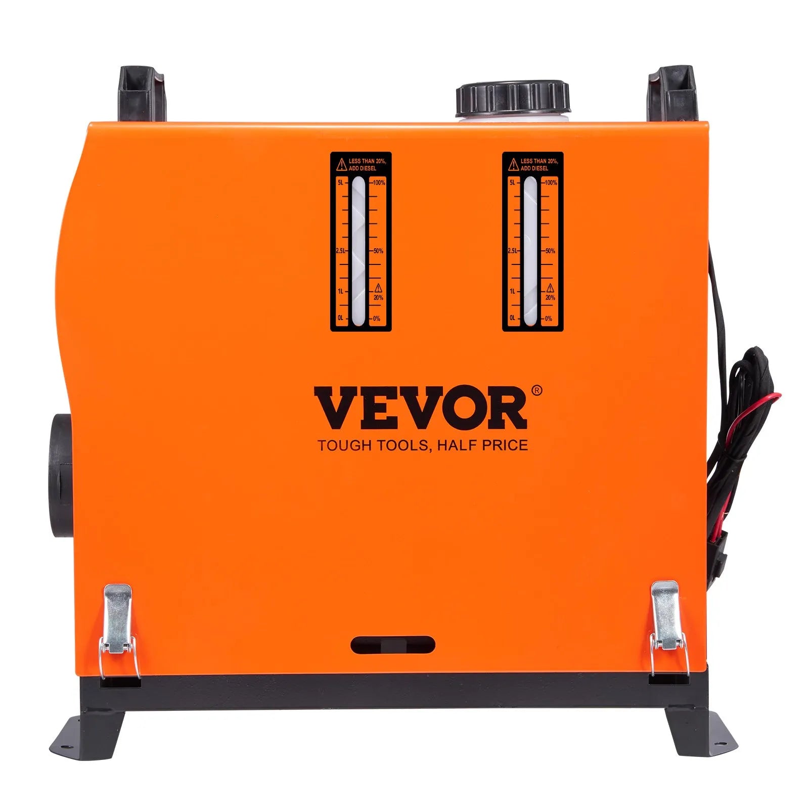 VEVOR 5 KW Diesel Air Heater, Bluetooth App Control All-on-one Diesel Heater with Automatic Altitude Adjustment, Remote Control and LCD, Portable Parking Heater for RV Trailer Camper Van Boat 