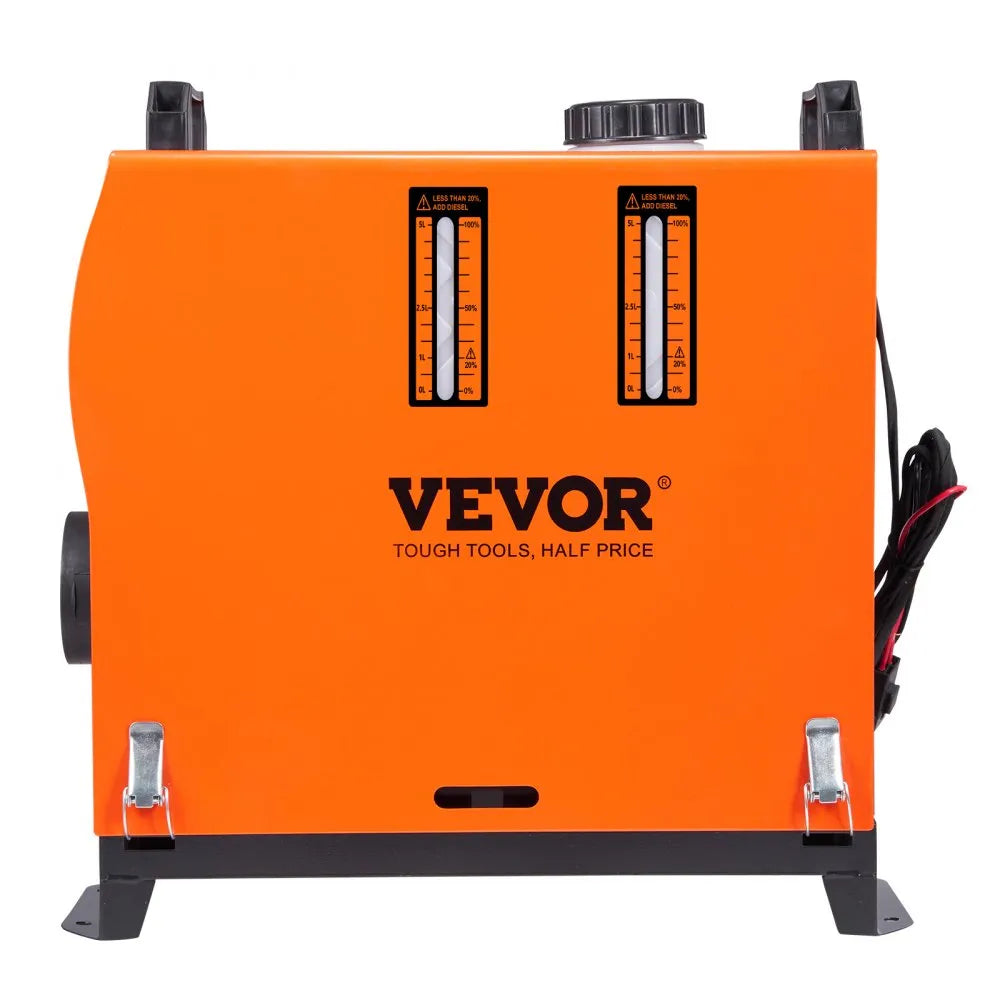 VEVOR 12V 8KW Diesel Air Heater, All-in-One Portable Diesel Heater with LCD Display & Remote Control, 5L Fuel Tank, Rapid Heating for RV, Camper, Trailer, Van, and Boat 