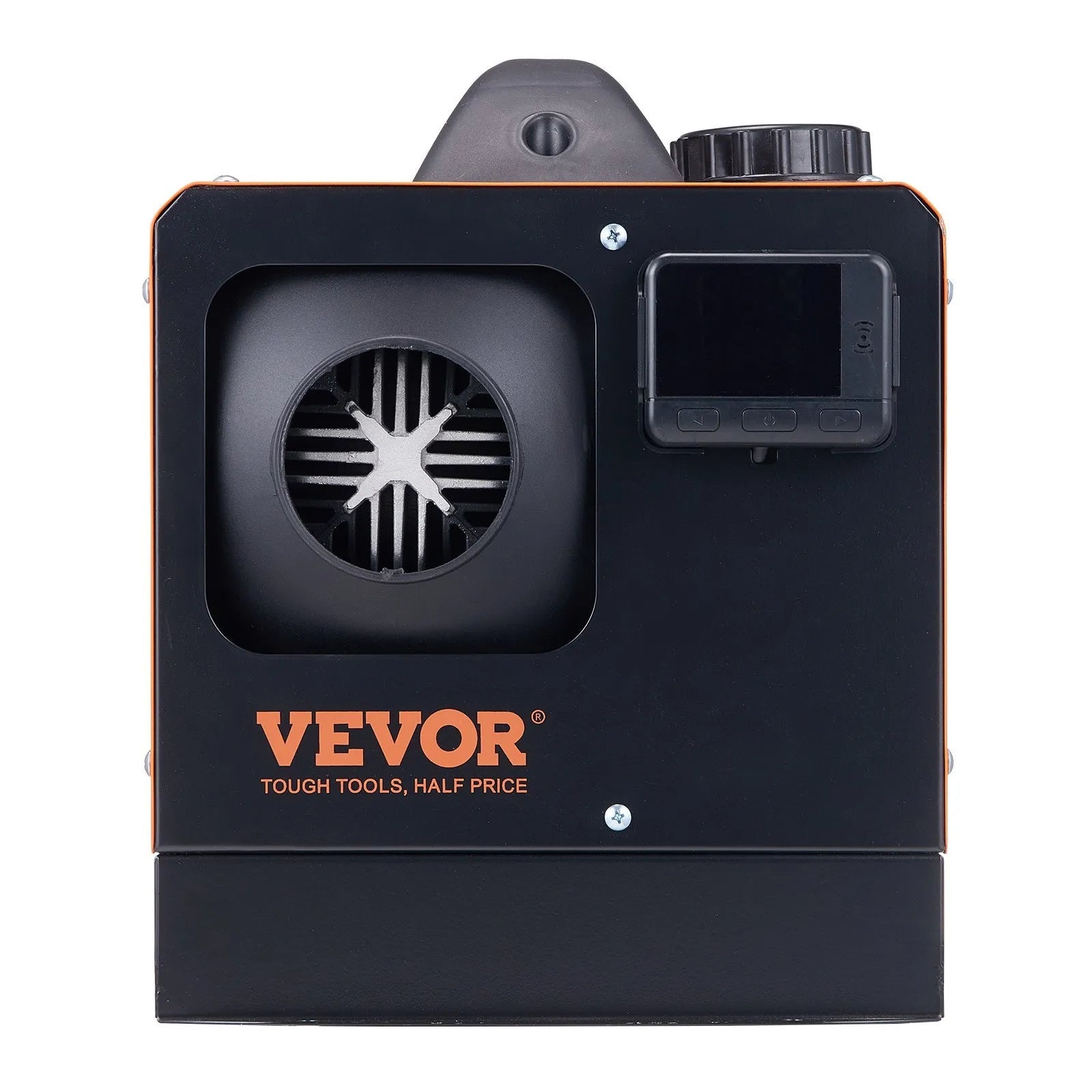 VEVOR 5KW 12V All-in-One Diesel Air Heater with LCD Display and Remote Control, 5L Fuel Tank, Portable Diesel Parking Heater for RV, Trailer, Camper, Van, and Boat 
