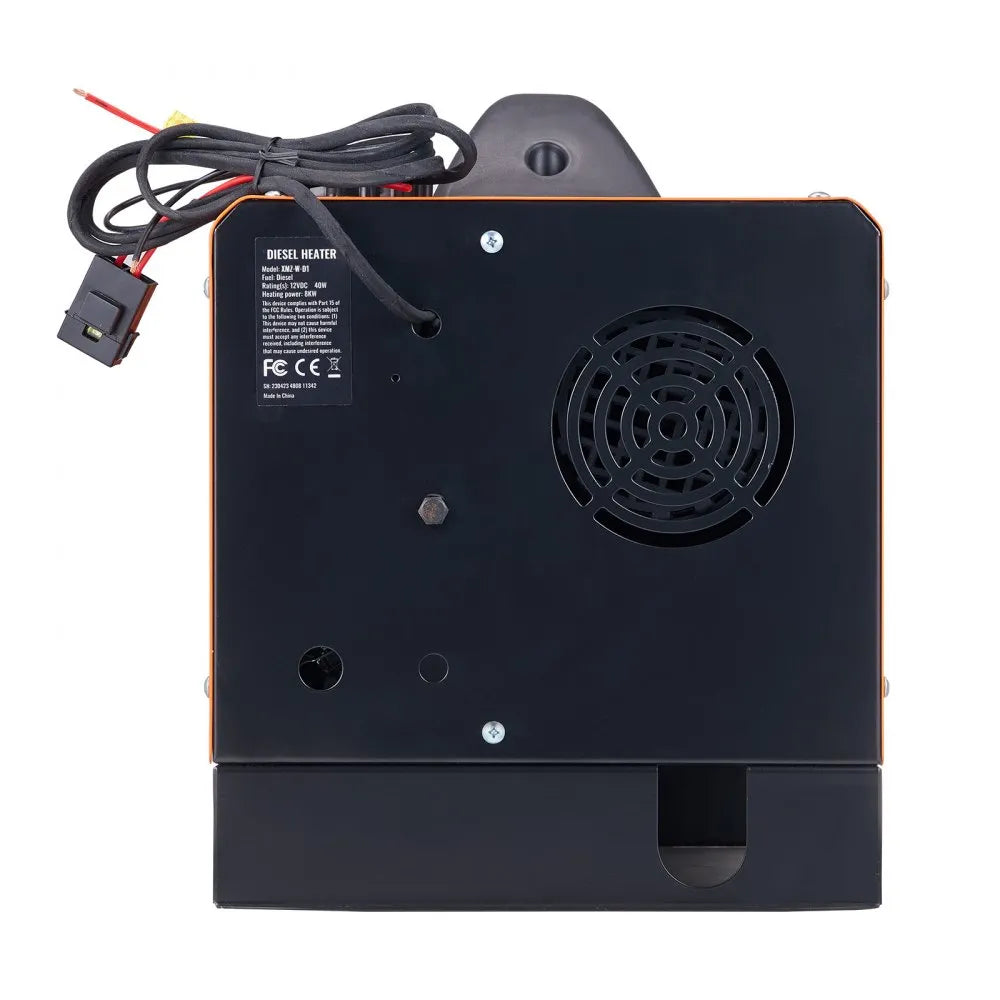 5KW Diesel Parking Heater with LCD Display and Automatic Altitude Adjustment for Camper Van, RV and Trailer