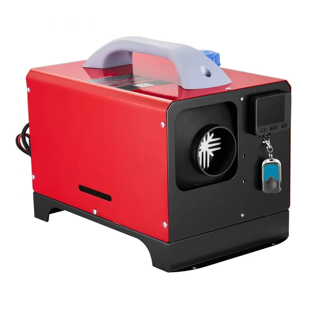 8KW 12V Diesel Air Parking Heater with Black LCD Switch and Remote Control
