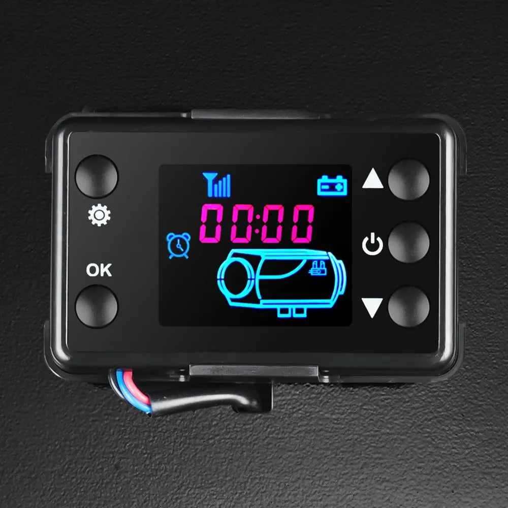 12V 8KW Diesel Air Heater with LCD Thermostat Monitor and Remote Control