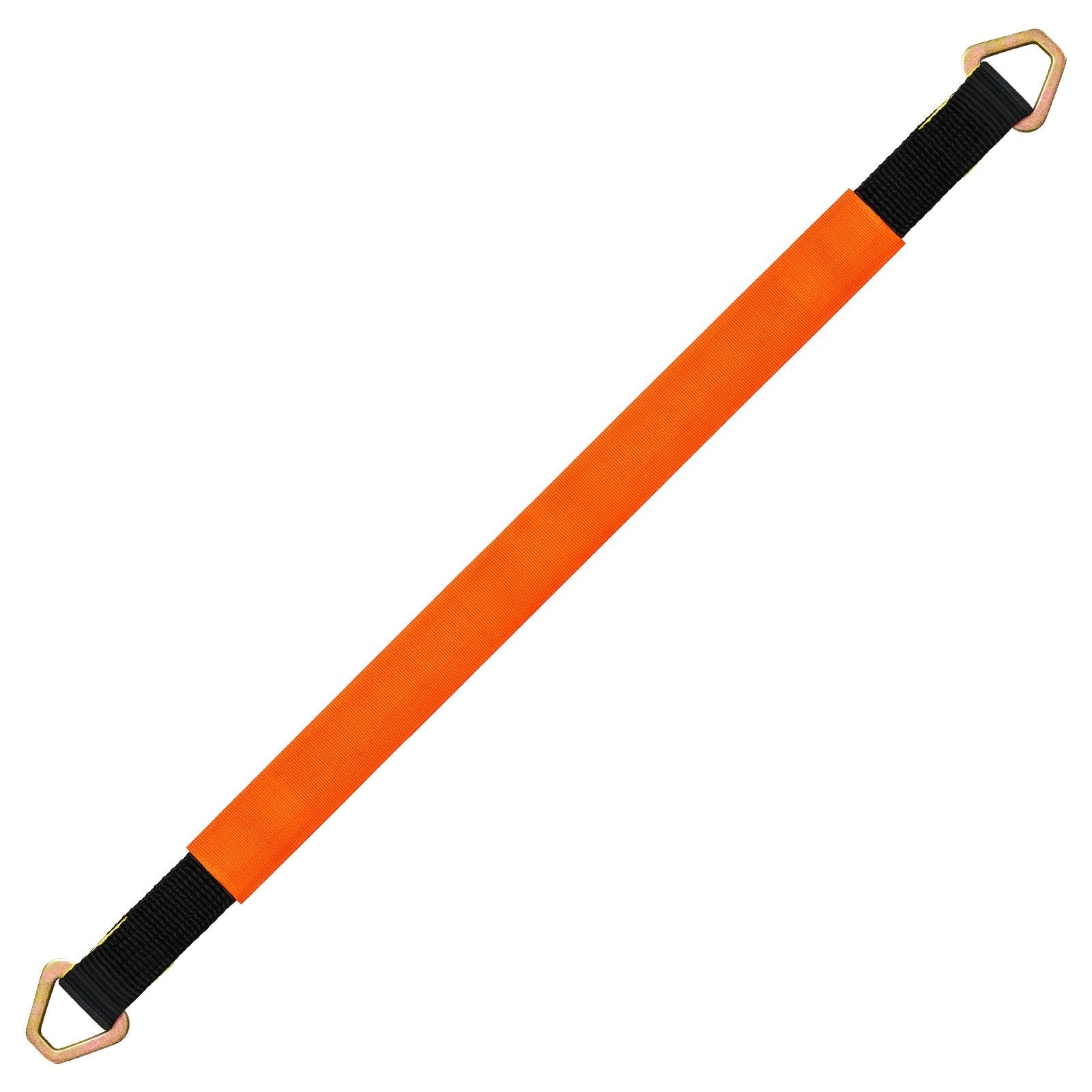 VEVOR Axle Straps Axle Tie Down Straps D Ring 2 in x 3.2 ft for Trailer Truck 