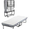 VEVOR Rollaway Bed Folding Bed with 4 inches Foam Mattress for Adults & Guest
